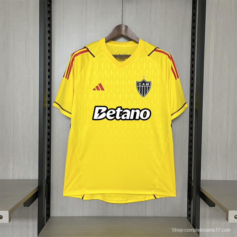 24/25 Atlético Mineiro Limited Edition Goalkeeper Yellow All Sponsors