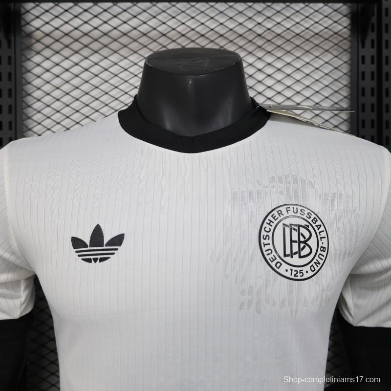 Player Version 2024 Germany Home 125Th Anniversary White Jersey