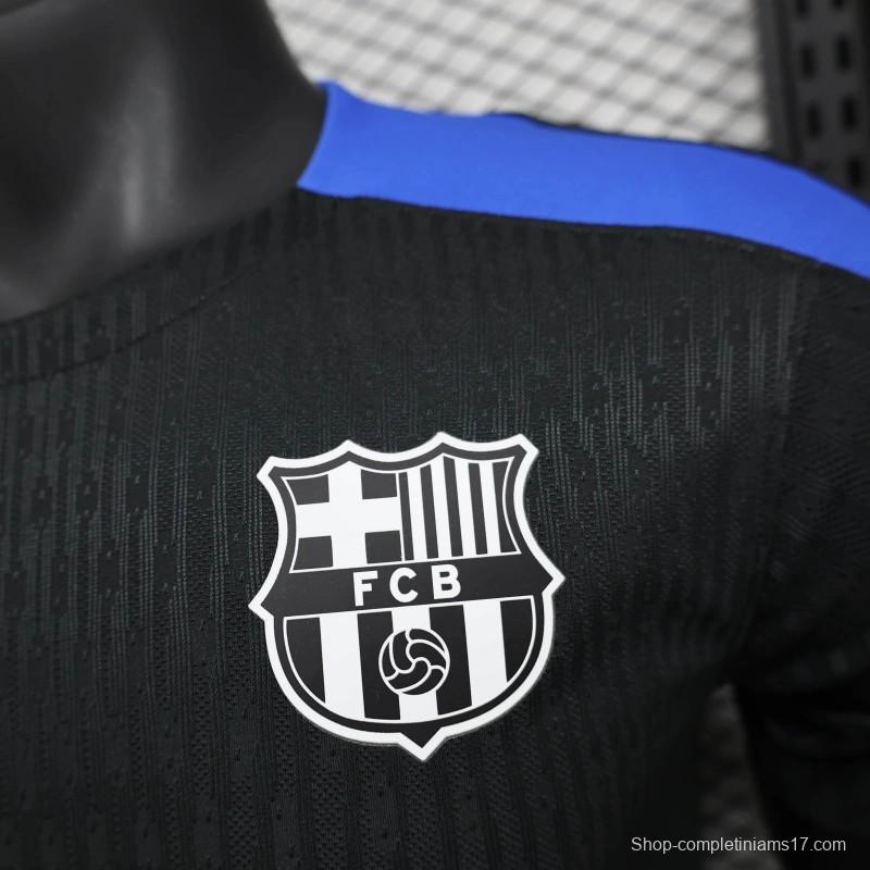 25/26 Player Version Barcelona  125th Anniversary Black Special Edition Jersey