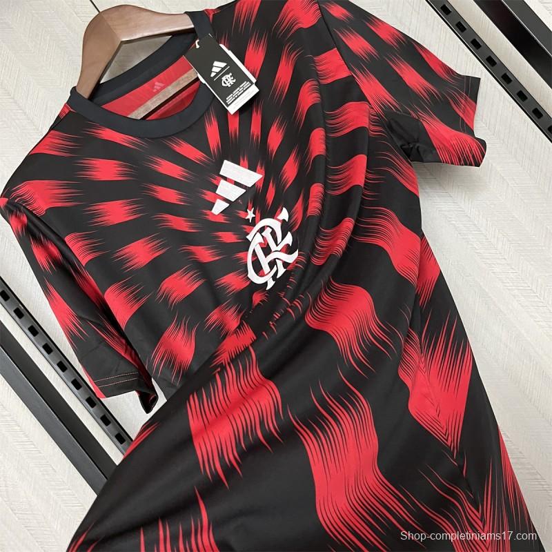 25/26 Flamengo Pre-match Jersey S-XXXXL