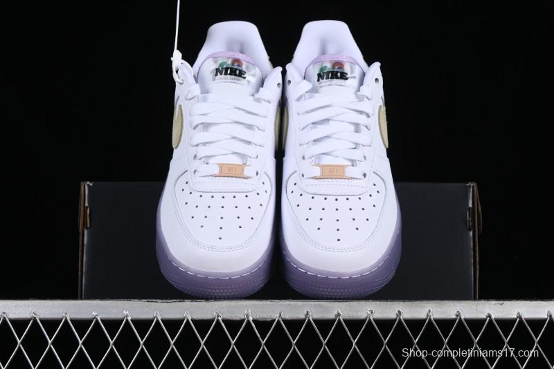 Nike Air Force 1 '07 Low Casual Sneakers with Full-Length Air Cushion - HF5719-139