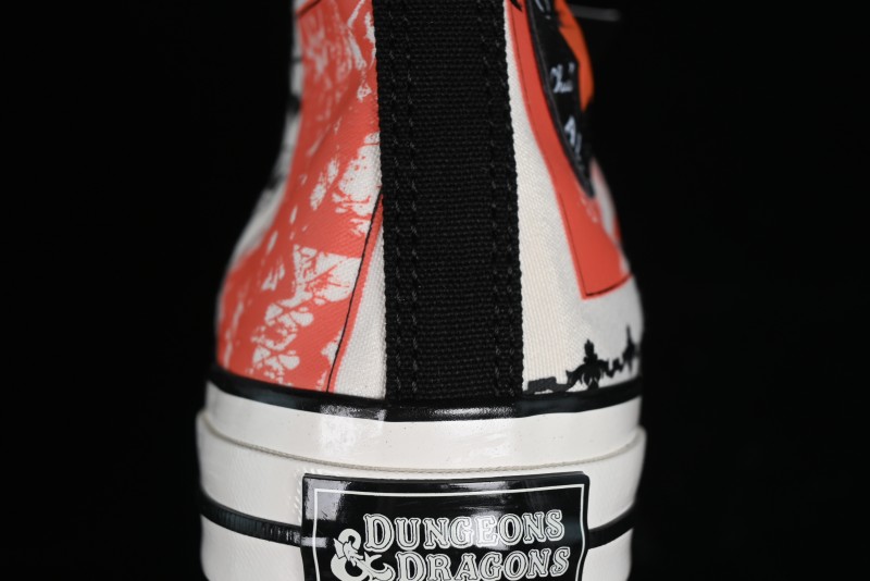 Converse Chuck Taylor High Top Casual Sneakers with Dungeons & Dragons 50th Anniversary Collaboration Design - A09883C