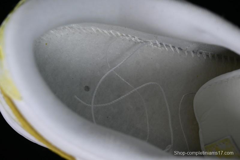 Nike SB Dunk Low Premium Yellow White SB Shattered Backboard Fashion Casual Skate Shoes - DM9467-700