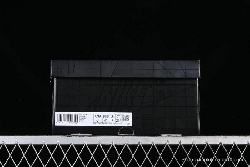 Nike Air Jordan 1 Low "Method of Make" Casual Sneakers with Woven Design - FN5032-007