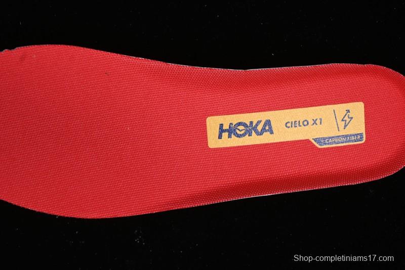 Hoka One One Cielo X1 Professional Racing Cushion Anti-Slip Durable Training Running Shoes - 1147910 CSSL