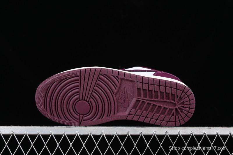 Nike Air Jordan 1 Low AJ1 White Rose Pink Low Top Casual Sneakers DC0774-161