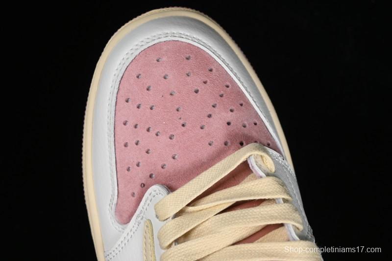 Nike Travis Scott x Air Jordan 1 Low OG AJ1 Reverse Swoosh Sneakers - DM7866-600