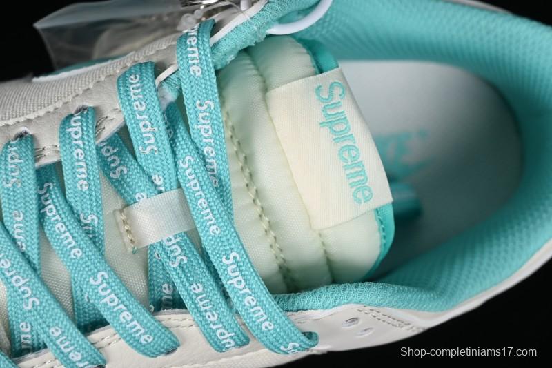 Nike SB Dunk Low Supreme Collaboration - Wheat Green Canvas Anniversary High-End Custom Low-Top Casual Skate Shoes - BB6698-512