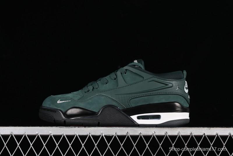 Nike Air Jordan 4 Remastered Military Green Sneakers - HF4334-300