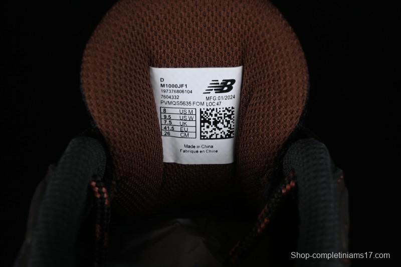 New Balance 1000 Series Retro Dad Style Low-Top Casual Running Shoes - M1000JF1