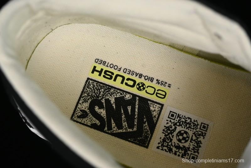 Vans SK8-Hi VR3 Eco-Friendly Black & White Mid-Top Classic Casual Canvas Shoes - VN0A4UWIVNE