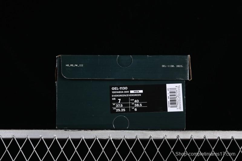 Asics Tiger GEL-1130 Low-Top Retro Running Shoes with GEL Cushioning and Durable Outsole - 1201A924-300