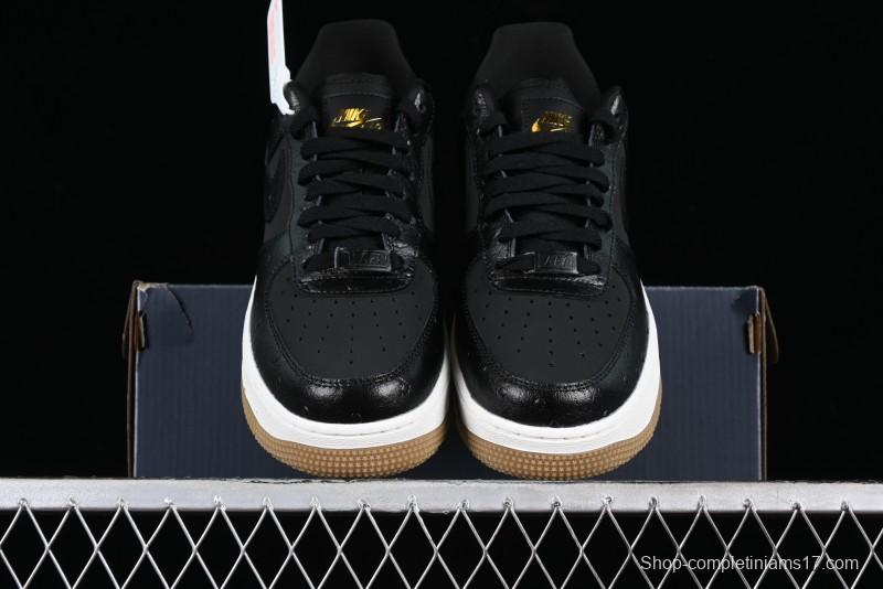 Nike Air Force 1 '07 Low Casual Sneakers with Full-Length Honeycomb Air Cushion - DZ2708-002