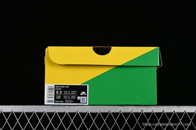 Nike HUF x SB Dunk Low "San Francisco" Black White Panda Skateboarding Shoes - FD8775-001