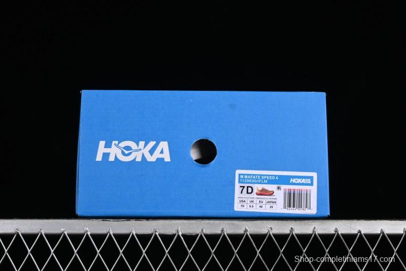Hoka One One Mafate Speed 4 Low-Cut Professional Trail Running Shoes - 1129930 IFLM