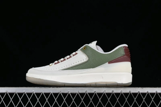 Nike Air Jordan 2 Low Chinese New Year AJ2 Dragon Year Sneakers - FJ6871-100