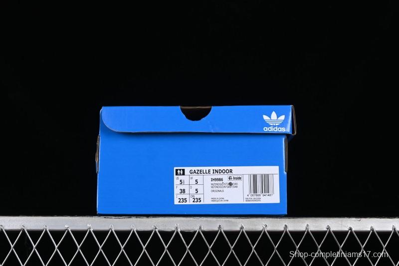 Adidas Originals Gazelle Indoor IH9986 Retro Casual Non-Slip Wear-Resistant Low-Top Sneakers