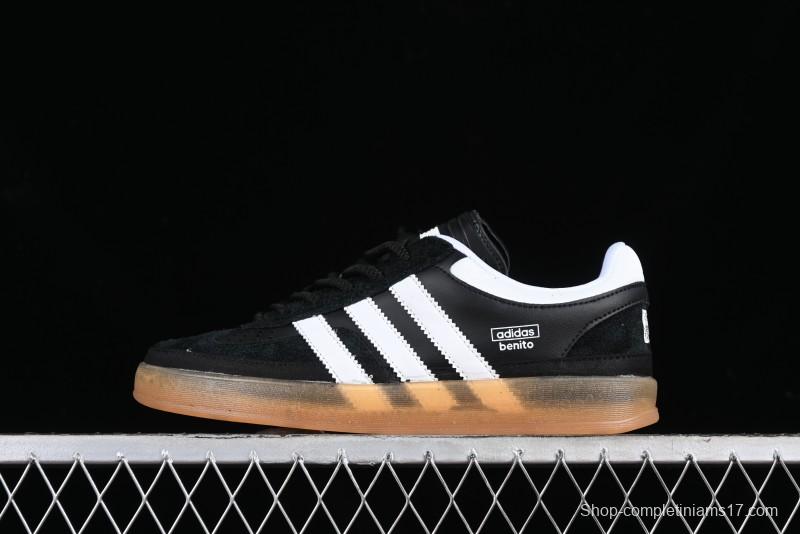 Adidas Originals Gazelle Indoor Bad Bunny Retro Low-Top Sneakers with Non-Slip and Wear-Resistant Sole - IF9733