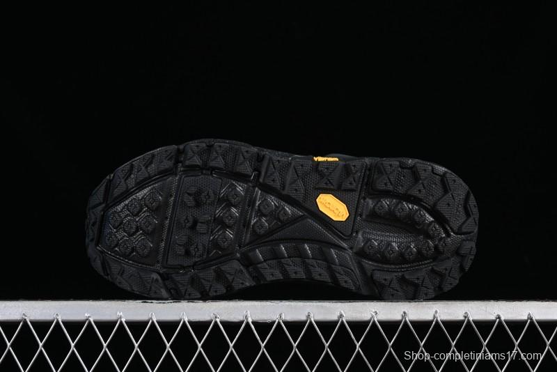 HOKA ONE ONE Tor Summit Low-Top Running Shoes with Geometric Cushioning for Stability and Traction - 1147952 BBLC