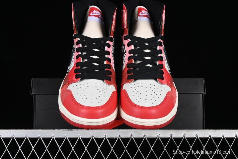 Nike Air Jordan 1 High OG "Next Chapter" Basketball Shoes with Original Leather and 3D Wings Logo - DV1748-601