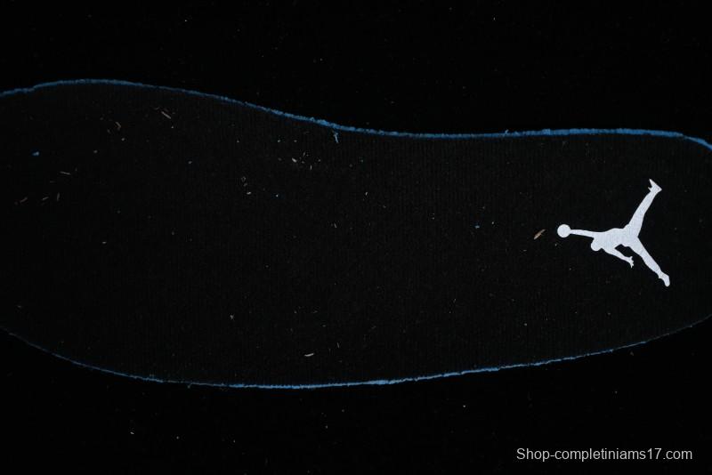 Nike Air Jordan 1 Low "Quai 54" Casual Sneakers in White Black Blue - HQ0764-001