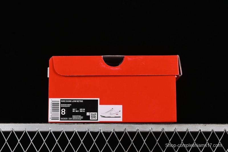 Nike SB Dunk Low Supreme Collaboration - Beige Anniversary High-End Custom Low-Top Casual Sneakers - XX2025-330