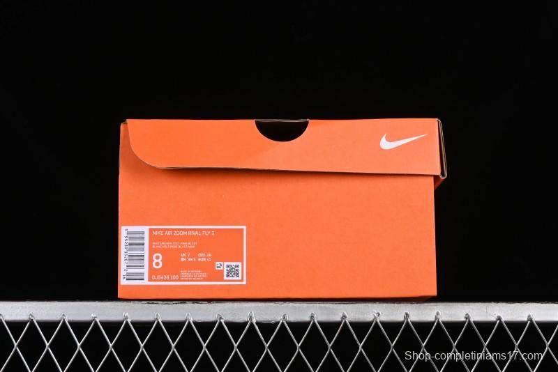 Nike Zoom Rival Fly 3 Lightweight Fabric Comfortable Cushion Slip-Resistant Low-Top Casual Running Shoes - DJ5426-100