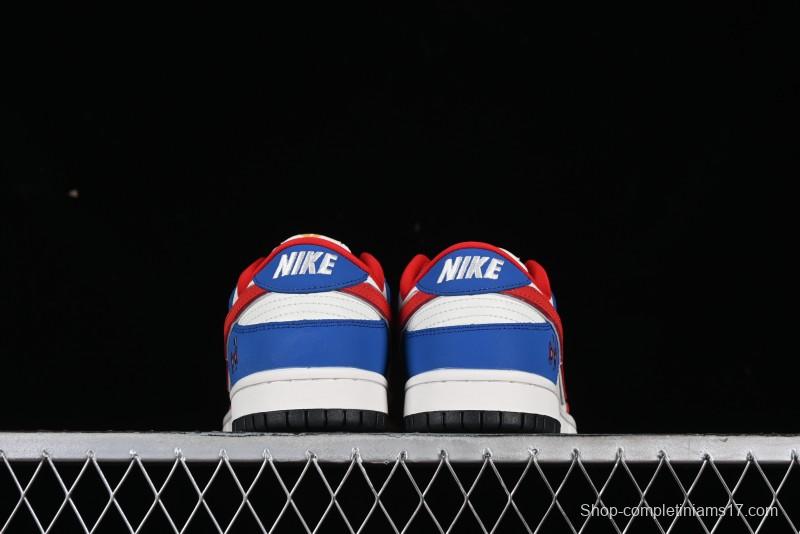 Nike SB Dunk Low Paris Olympics Limited Edition - Phrygian Cap Inspired Olympic Customized Anniversary Low-Top Casual Skate Shoes - XB3802-354