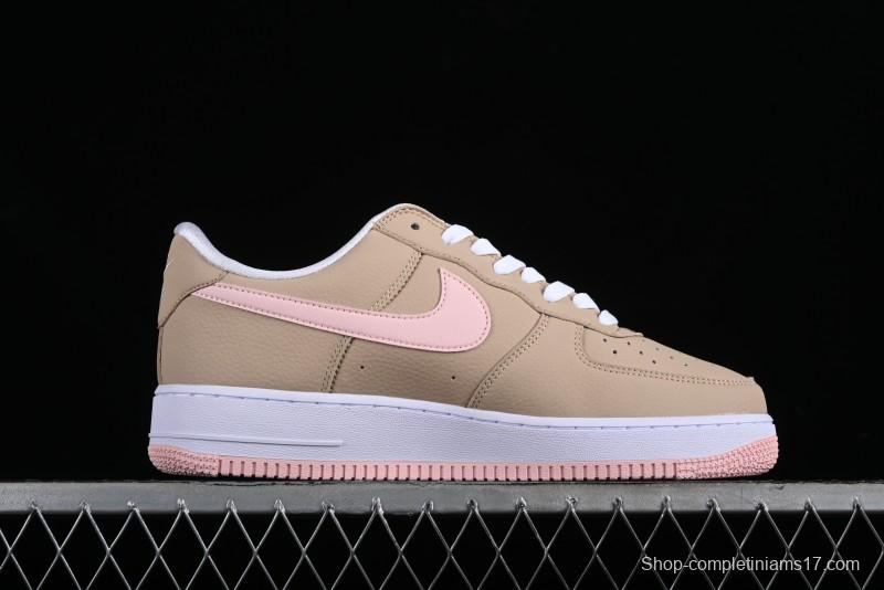 Nike Air Force 1 '07 Low Casual Sneakers with Full-Length Air Cushion - 845053-201