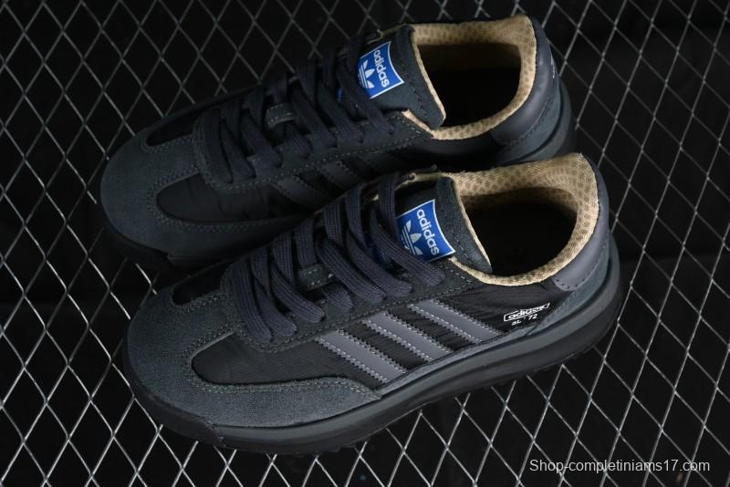 Adidas Originals SL 72 Retro Running Shoes with Nylon Upper and Rubber Outsole - IH5569