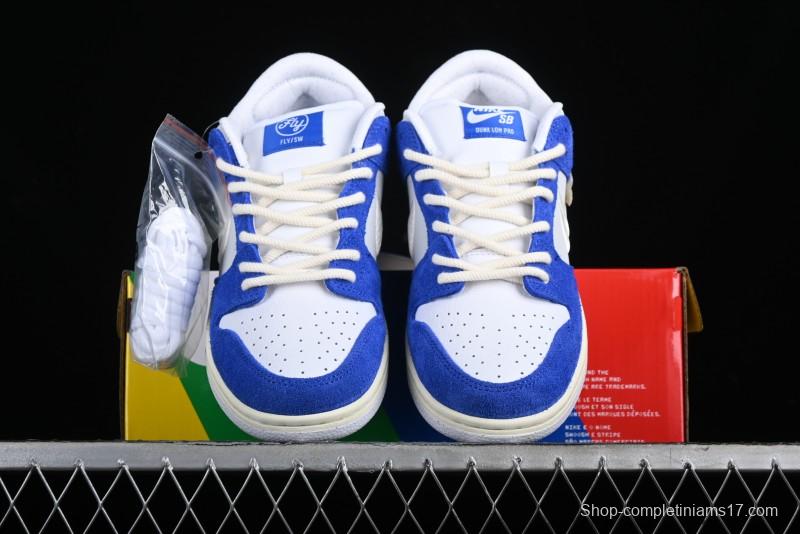 Nike April Skateboards SB Dunk Low Collaboration - Ice Rose SB Shattered Backboard Casual Skate Shoes FD2562-400