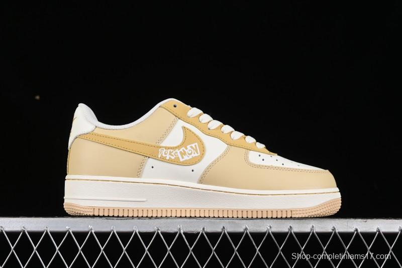 Nike Air Force 1'07 Low "Psyduck" Casual Sneakers - DB3301-661