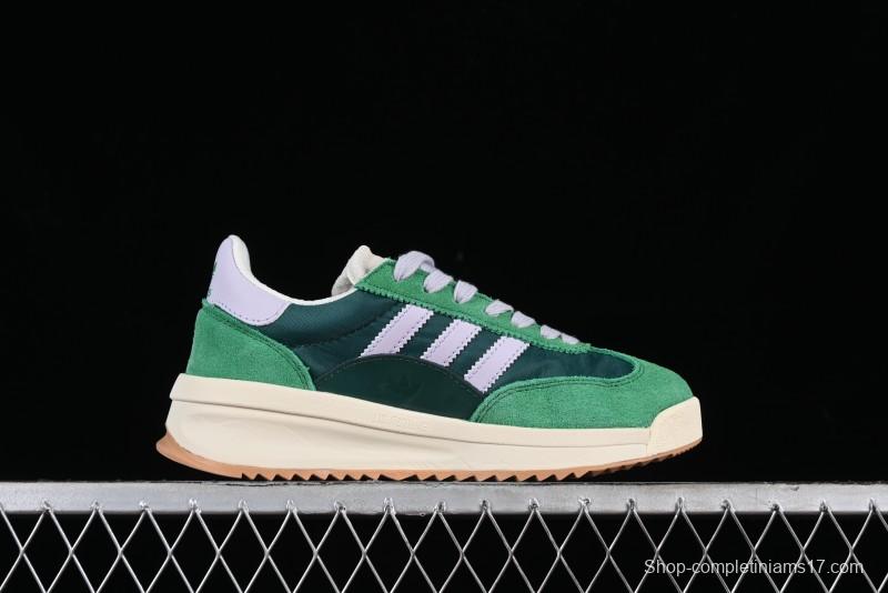 Adidas Originals SL 72 Retro Running Shoes with Ecotex Tongue and EVA Midsole - IH7993