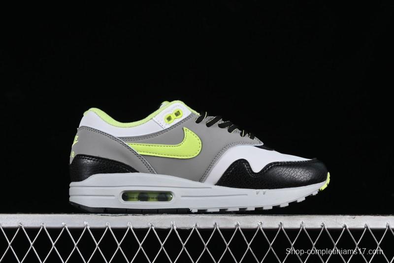 Nike Air Max 1 Retro Running Shoes with Half-Sole Air Cushion - HF3713-002