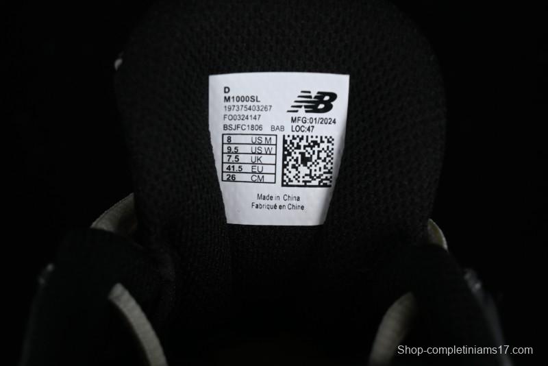 New Balance 1000 Series Retro Dad Style Low-Top Casual Running Sneakers - M1000SL