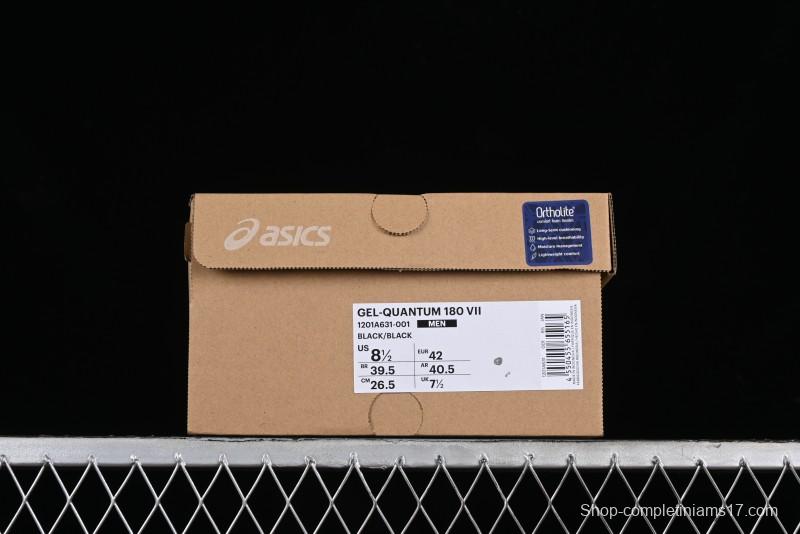 Asics Gel-Quantum 180 VIII Retro Breathable Casual Shoes with Cushioning for Men - 1201A631-001