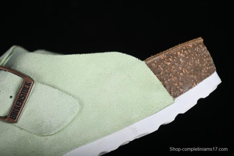 Birkenstock Arizona Soft Footbed Sandals with Suede Leather and Lambswool Lining - G.D4