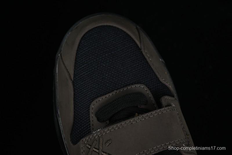 Nike Travis Scott x Jordan Cut The Check AJ1 Basketball Shoes with Velcro Design - FZ8117-200