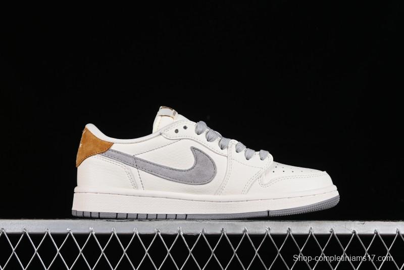 Nike Air Jordan 1 Low OG SP Travis Scott x Fragment Design Retro Sneakers - LX1988-800