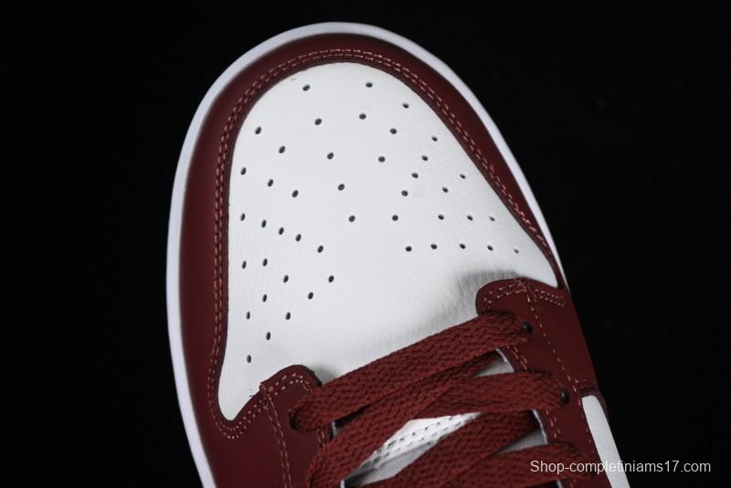 Nike Dunk Low SB Wine Red Black Low-Top Skateboarding Shoes - FJ4616-600