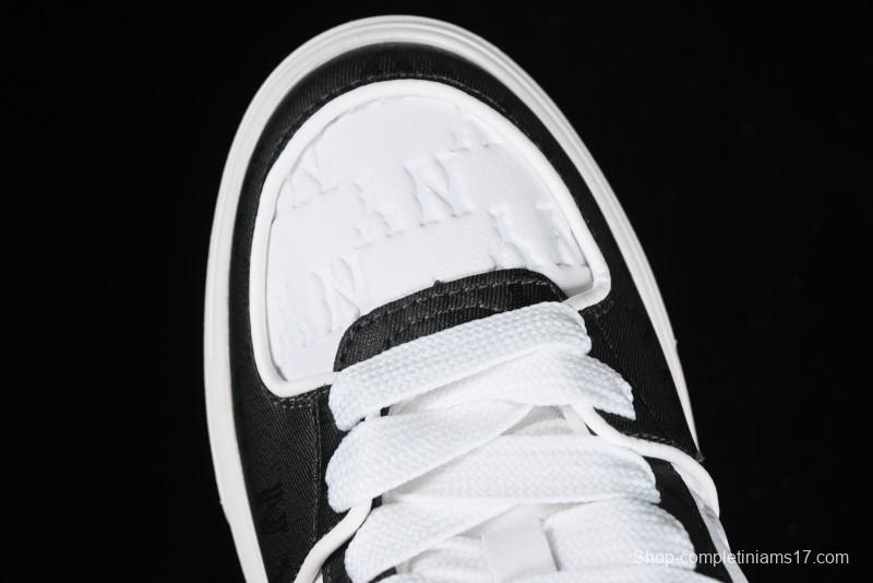 MLB NY Yankees Chunky Liner Classic Monogram Lightweight Platform Sneakers with 6cm Height Boost - 3ASXCMN4N50BKS