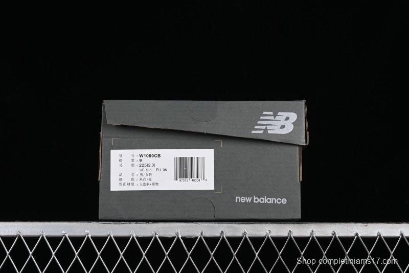 New Balance 1000 Series Retro Dad Style Low-Top Casual Running Shoes - W1000CB