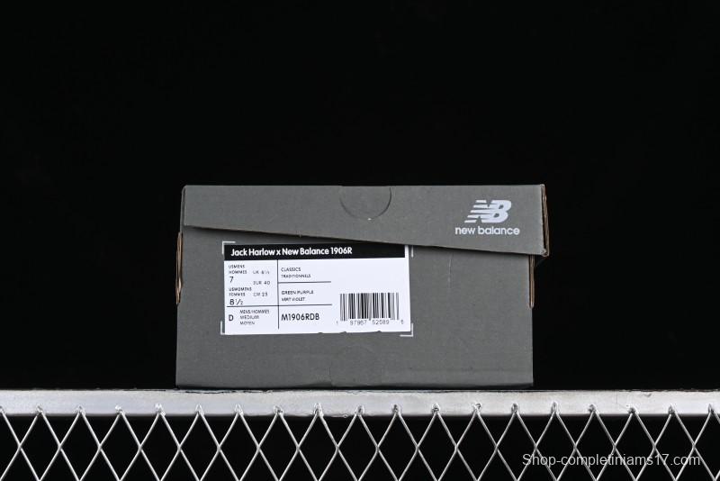 New Balance 1906 Series Jack Harlow Collaboration Retro Dad Style Casual Running Shoes - M1906RDB