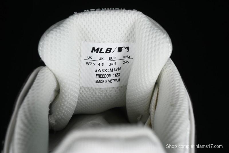 MLB Chunky Liner New York Yankees Hook & Loop Lightweight Platform Sneakers with 6cm Height Increase - 3ASXLM13N50BKS