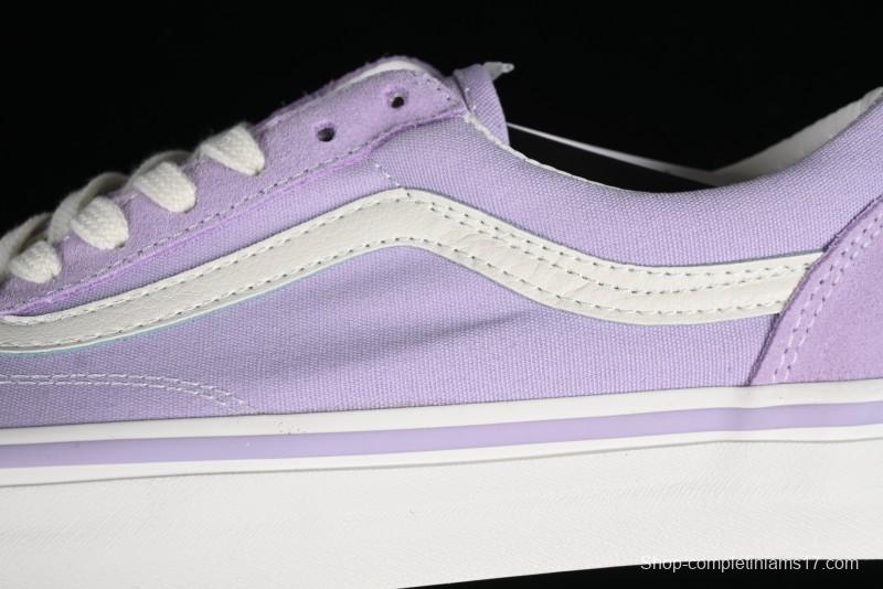 Vans Old Skool Reissue 136 Classic Low-Top Skate Shoes with Detachable Cushioned Insole and Crescent Toe Design - VN000MT6E3N