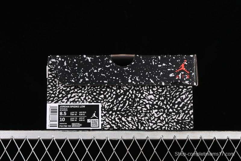 Nike Jordan Spizike Low AJ Hybrid Sneakers with Classic White-Black Colorway - FQ1759-104