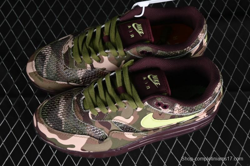 Nike Air Max 1 Retro Running Shoes with Half-Sole Air Cushion - FN8358-200