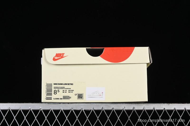 Stussy x Nike SB Dunk Low Anniversary Custom Retro Sneakers with Original S Titanium Accessory - SJ2068-259