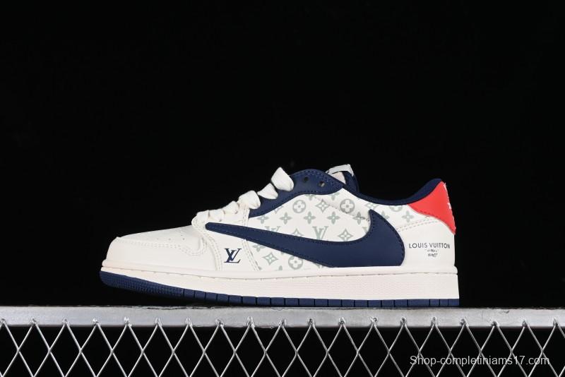 Nike Air Jordan 1 Low OG SP Travis Scott x Fragment Design Collaboration Sneakers - LJ5188-002