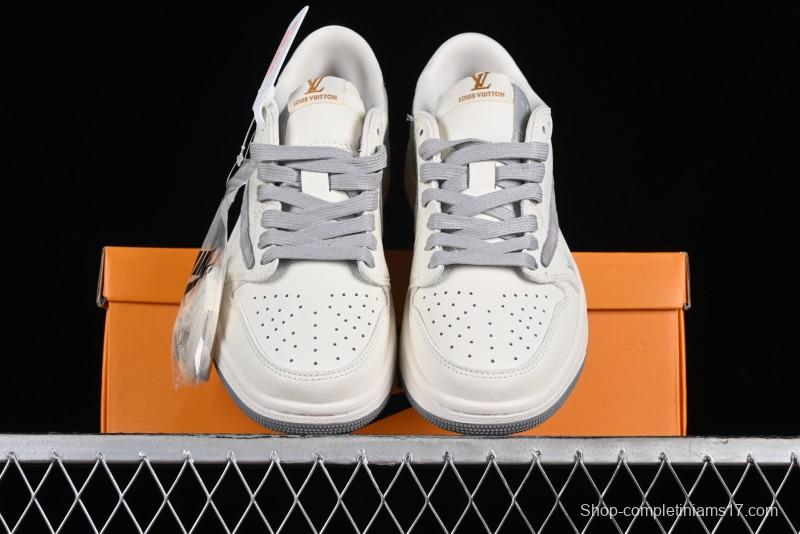 Nike Air Jordan 1 Low OG SP Travis Scott x Fragment Design Retro Sneakers - LX1988-800